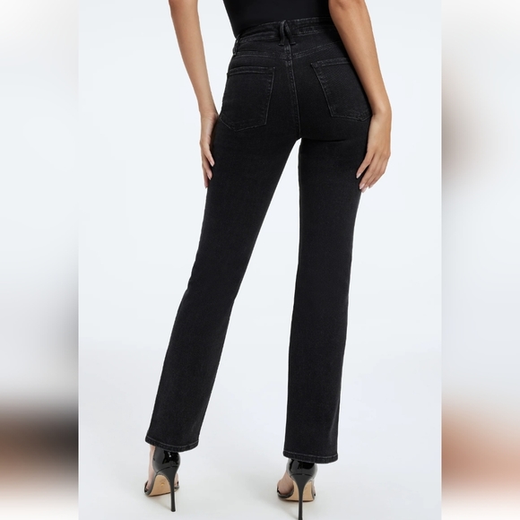 Good American Good Boy Straight Jean - Black270 - Sz 4 - NWT - Picture 3 of 14